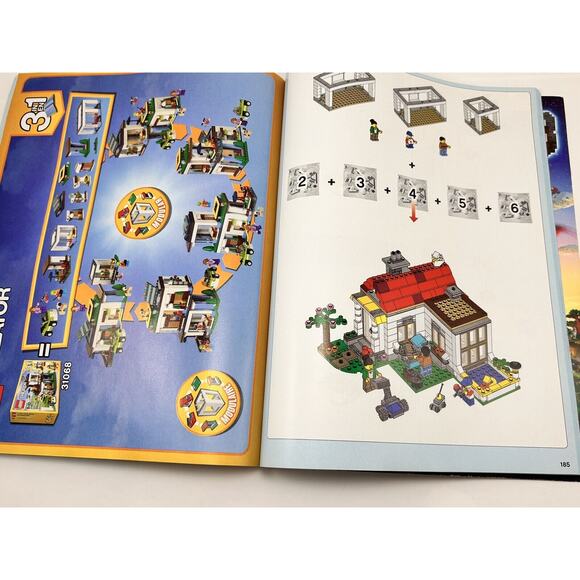 Lego Creator 3-In-1 Modular Family Villa 31069 - Instruction Manual Book Only - Picture 5 of 5